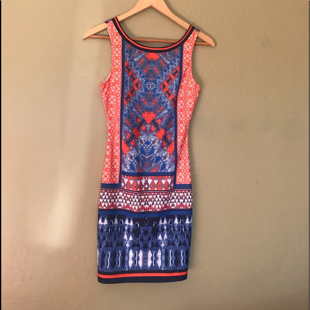 Multi Colored Slim Fit Forever 21 Dress